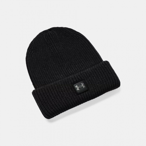 Accessories - Under Armour ColdGear Infrared Halftime Ribbed Beanie | Fitness 